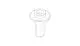 DORNBRACHT-Koerper-ERSATZTEILE-091709006-D-38-x-50-mm-Chrom-091709006-00 gallery number 1